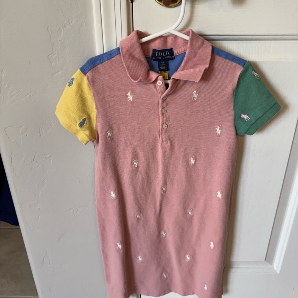 Polo by Ralph Lauren Kids' Multicolor Polo Dress